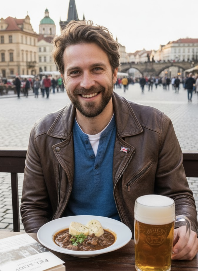 David Turner, expat in Prague'
